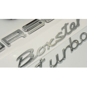Porsche Boxster Turbo Bagaj 3M 3D ABS Yazı Logo Amblem Seti - 3