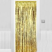 Işıltılı Duvar ve Kapı Perdesi Gold 90x200 cm - 1