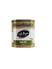 Filli Boya Woodmaxx Teak Oil Tik Yağı 0,75 Lt - 1