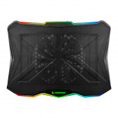 Rampage AD-RC8 SHOWY Siyah 180mm Fan 15-17 RGB Işıklı Notebook Soğutucu Stand - 1