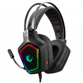 Rampage X-RANGER Siyah 7.1 Surround Sound System RGB Ledli Mikrofonlu Oyuncu Kulaklığı - 3
