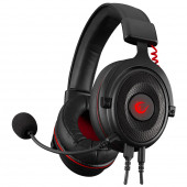 Rampage Rm-K60 Drop Plus Siyah All In One Usb Typ-C Ve 3.5Mm Çıkışlı 7.1 Surround Gaming Oyuncu Mikrofonlu - 1