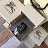 Burberry The City BU9380 Chronograph Paslanmaz Çelik Erkek Kol Saati - 5