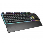 Rampage KB-R28 BLADE PLUS Siyah/Gümüş Gökkuşağı Aydınlatmalı Tam Türkçe Red Switch Mekanik Gaming Klavye - 1