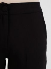 Loren Dar Paça Siyah Renk Pantolon M28116 - 4