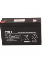 Ttec 6v 12ah Bakımsız Kuru Akü - 1