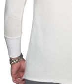 Capotrio Erkek Bohem Uzun Kol Polo Yaka T-Shirt - 5