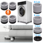 TİNEKE Robot Süpürge Mobilya ve dolap yükseltici ayak Kaydırmaz ve 8.5 cm yükseltici 4 lü set - 1