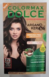 Colormax Amonyaksız Saç Boyası - 7.73 Açık Tütün Kahve - 1