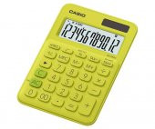 Casio MS-20UC-YG 12 Hane Sarı Masa Üstü Hesap Makinesi - 1