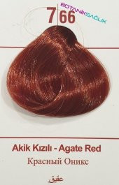 Colorx Saç Boyası İkili Set - 7.66 AKİK KIZIL - 4