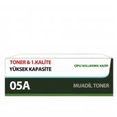 For Hp M401dne Toner Muadil Yüksek Kapasite 05A 505a - 5