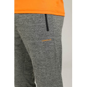 Lumberjack M-12122 Averil Tek Alt Grı Melanj Erkek Eşofman Altı - 5