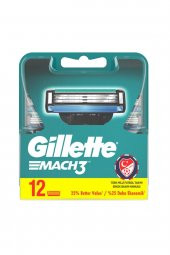 Gillette Mach 3 12li Yedek Tıraş Bıçağı - 2