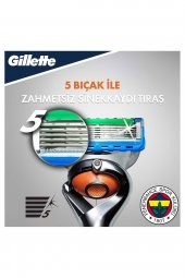 Gillette Fusion 5 Proglide Tıraş Makinesi + 4lü Yedek Başlık Fenerbahçe Özel Seri - 4