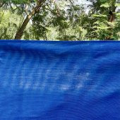 95 MAVİ GÖLGELİK FİLE ÇİT FİLESİ 4X10 METRE ENLİ 75LİK BAHÇE ÇİT ÖRTÜSÜ JÜT GÖLGELİK KORUMA TÜLÜ thumbnail 1
