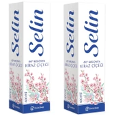 Selin Kiraz Çiçeği Kolonyası Pet 400 ml 2 ADET - 1