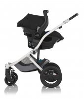 Britax Römer Affinity 2 Bebek Arabası Gri Kumaş Beyaz Kasa + Kırmızı Renk Paketi HEDİYE - 4