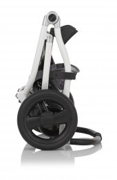 Britax Römer Affinity 2 Bebek Arabası Gri Kumaş Beyaz Kasa + Kırmızı Renk Paketi HEDİYE - 5
