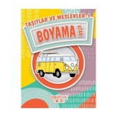 Taşıtlar ve Meslekler 1 / Boyama Kitabı - Bilgenur Çorlu - 1
