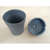 KOKUSUZ KÜLLÜK GRİ 7,5cm (ARAÇ EV OFİS) PRATİK KÜLLÜK, KÜL TABLASI thumbnail 3