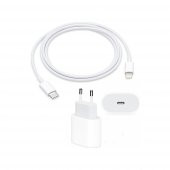 Orjinal Apple iPhone 6 PLUS 20W Hızlı Şarj Aleti Seti USB-C - 1