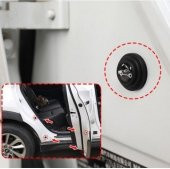 10 Adet Araba Kapı Ses ve Gürültü Önleyici Conta Kaput Bagaj Darbe Emici Ses Yalıtım Izolasyon Pedi - 5