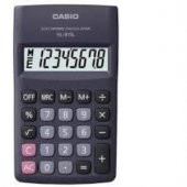 Casio HL-815L-BK 8 Hane Siyah Hesap Makinesi - 1