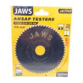 Jaws JAT115 Ahşap Testere Ağaç Kesme Diski 115Mm 60 Diş - 3