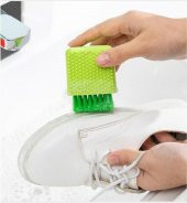 2 in 1 Silikonlu Ovma Fırçası - Ayakkabı Gömlek İç Çamaşırı Fırçası - 3