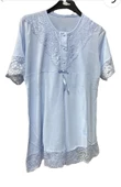 Nehirsel  3022 Mavi Hamile Lohusa 3 Lü Pijama Sabahlık Tk - 7