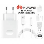 Day Huawei Nova 8i Orijinal 18W 5V 2A Hızlı Şarj Aleti + Type-C Kablo İTHALATÇI GARANTİLİ - 1