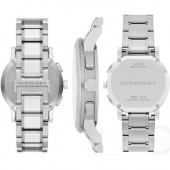 Burberry The City BU9750 Gümüş Ton Paslanmaz Çelik Unisex Saat 38 mm - 3
