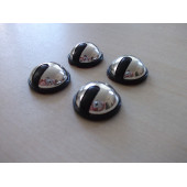 KAPI BADEMİ TAKIM YAPIŞTIRMALI YUVARLAK BONCUK (4 PARÇA) KAPI SÜSÜ - KAPI TAKOZU thumbnail 1