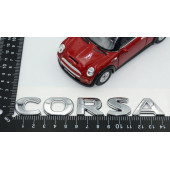 Opel Corsa 3M 3D Krom ABS Logo Amblem - 4