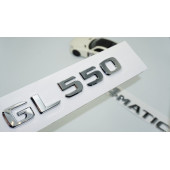 DK Tuning GL550 4Matic Bagaj Krom ABS Yazı Logo Benz İle Uyumlu - 1