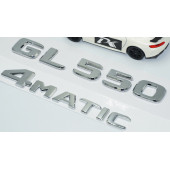 DK Tuning GL550 4Matic Bagaj Krom ABS Yazı Logo Benz İle Uyumlu - 3