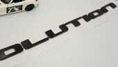 DK Tuning Lancer Evolution 7 Bagaj Siyah Yazı Logo Arma - 5