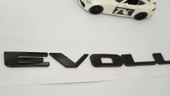 DK Tuning Lancer Evolution 7 Bagaj Siyah Yazı Logo Arma - 4