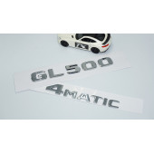 DK Tuning GL500 4Matic Bagaj Krom ABS Yazı Logo Benz İle Uyumlu - 2