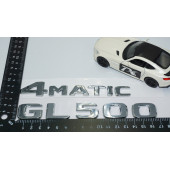 DK Tuning GL500 4Matic Bagaj Krom ABS Yazı Logo Benz İle Uyumlu - 4