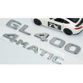 DK Tuning GL400 4Matic Bagaj Krom ABS Yazı Logo Benz İle Uyumlu - 3