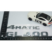 DK Tuning GL400 4Matic Bagaj Krom ABS Yazı Logo Benz İle Uyumlu - 4