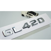 DK Tuning GL420 Bagaj Krom ABS 3M 3D Yazı Logo Benz İle Uyumlu - 1