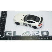 DK Tuning GL420 Bagaj Krom ABS 3M 3D Yazı Logo Benz İle Uyumlu - 4
