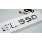DK Tuning GL550 Bagaj Krom ABS 3M 3D Yazı Logo Benz İle Uyumlu thumbnail 1