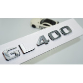 DK Tuning GL400 Bagaj Krom ABS 3M 3D Yazı Logo Benz İle Uyumlu - 1