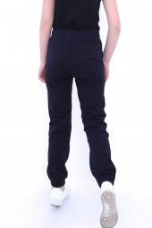 Kız Çocuk Lacivert 3-8 Yaş Boncuk DetaylıPantolon 1083-1 - 2