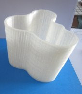 Alvar Aalto Fince Vazo Çoğaltma Plastik Aparat thumbnail 2