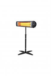 Kumtel EX-25 Ecoray 2500W Infrared Duvar Tipi Ayaklı Isıtıcı - 1